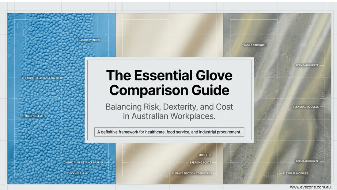 Nitrile vs Latex vs Vinyl Gloves: Full Comparison