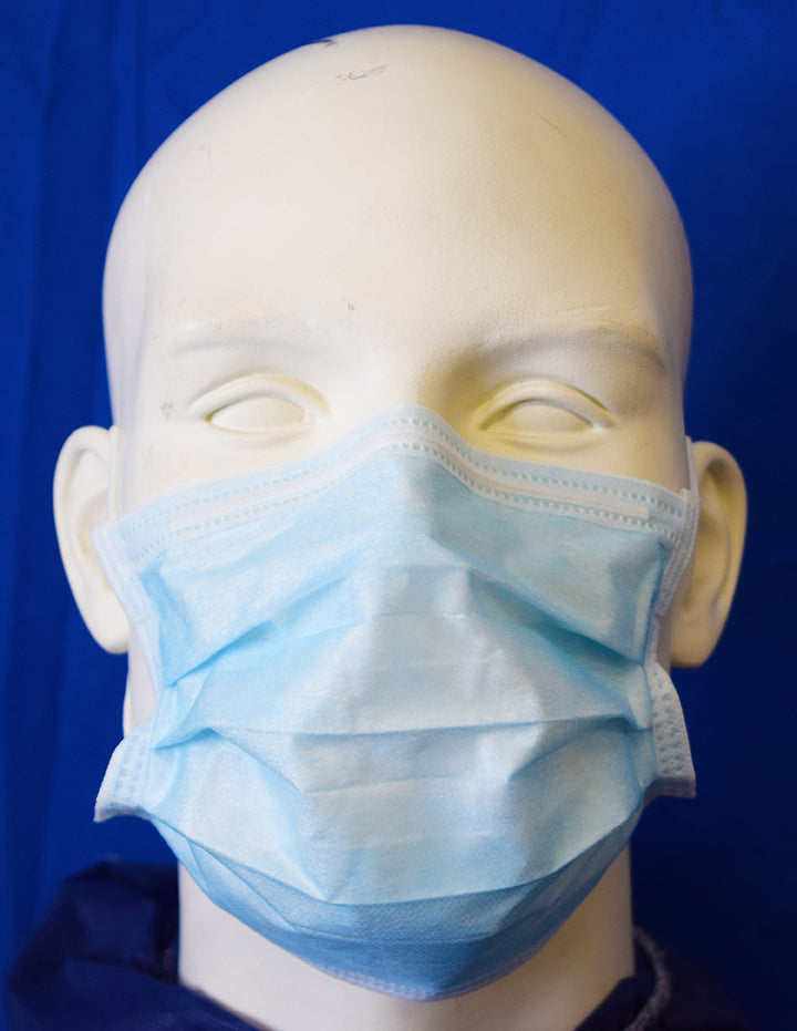Surgical Ear Loop Mask CTN 20 BX x 50Pcs - Mediflex Industries