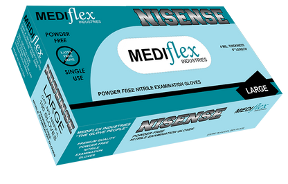 Nisense Powder Free Nitrile Gloves - Mediflex Industries
