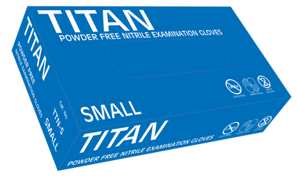 Titan Powder Free Nitrile Examination Gloves - Mediflex Industries