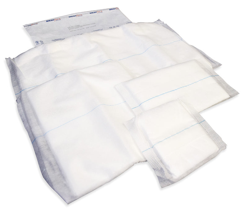 Mediflex sterile combine dressing in multiple sizes for wound care and protection