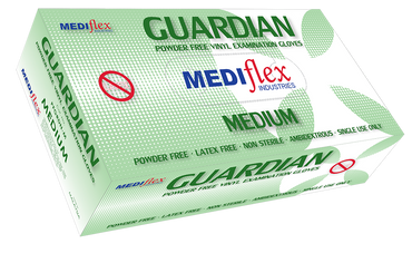 Guardian Powder Free Vinyl Gloves - Mediflex Industries
