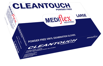 Cleantouch Powder Free Vinyl Gloves - Mediflex Industries