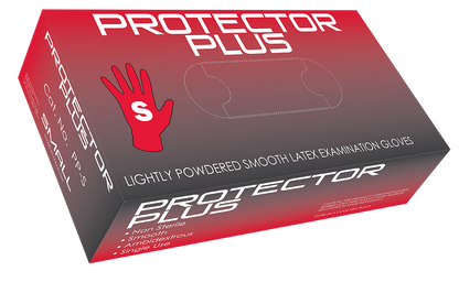 Protector Plus Lightly Powdered Latex Gloves - Mediflex Industries
